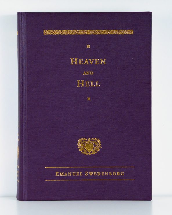 Purple cloth format hardcover book with gold foil embossed printing