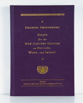 Purple cloth hardcover book with gold foil embossed text and ornaments