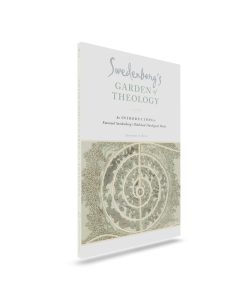 Paperback book upright front cover with spiral garden path