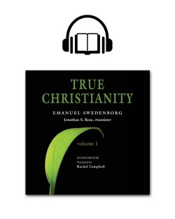 Black square with green text and a single green leaf and a headphones with book icon on top