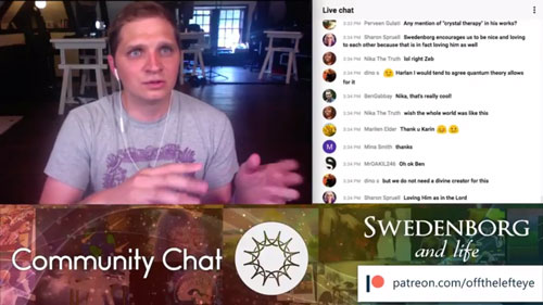 Questions about Swedenborg? Join Our Swedenborg and Life Community Chats!