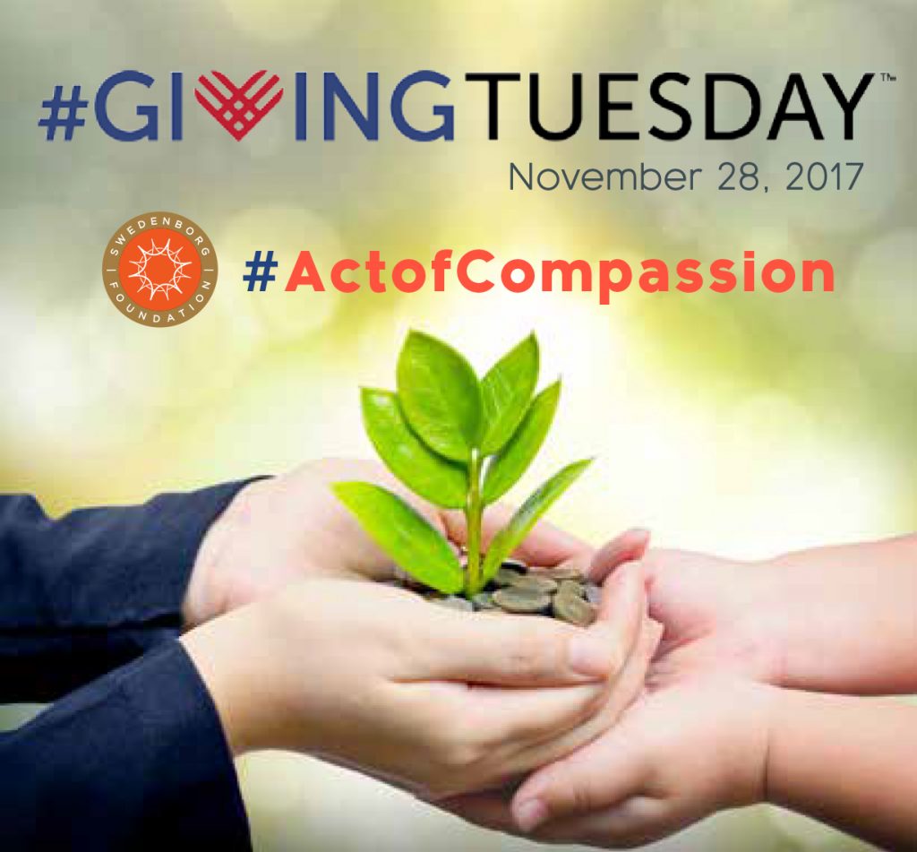 Swedenborg Foundation Kicks Off #GivingTuesday Campaign to Benefit National Compassion Fund