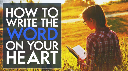 Swedenborg and Life Recap: How to Write the Word on Your Heart — 11/20/2017