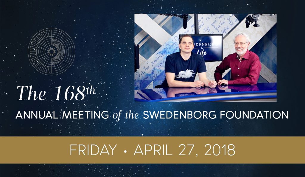 Watch Our Annual Meeting and Special Episode of Swedenborg and Life Live