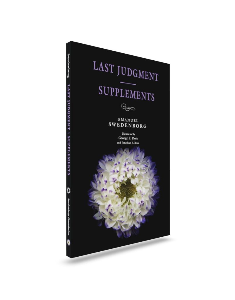Last Judg Supp_Front - Swedenborg Foundation Three-quarter view of Last Judgment - Supplements NCE Portable volume front cover