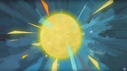 Illustration of the spiritual sun