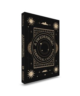 Paperback book upright front cover black background with symmetrical astral designs