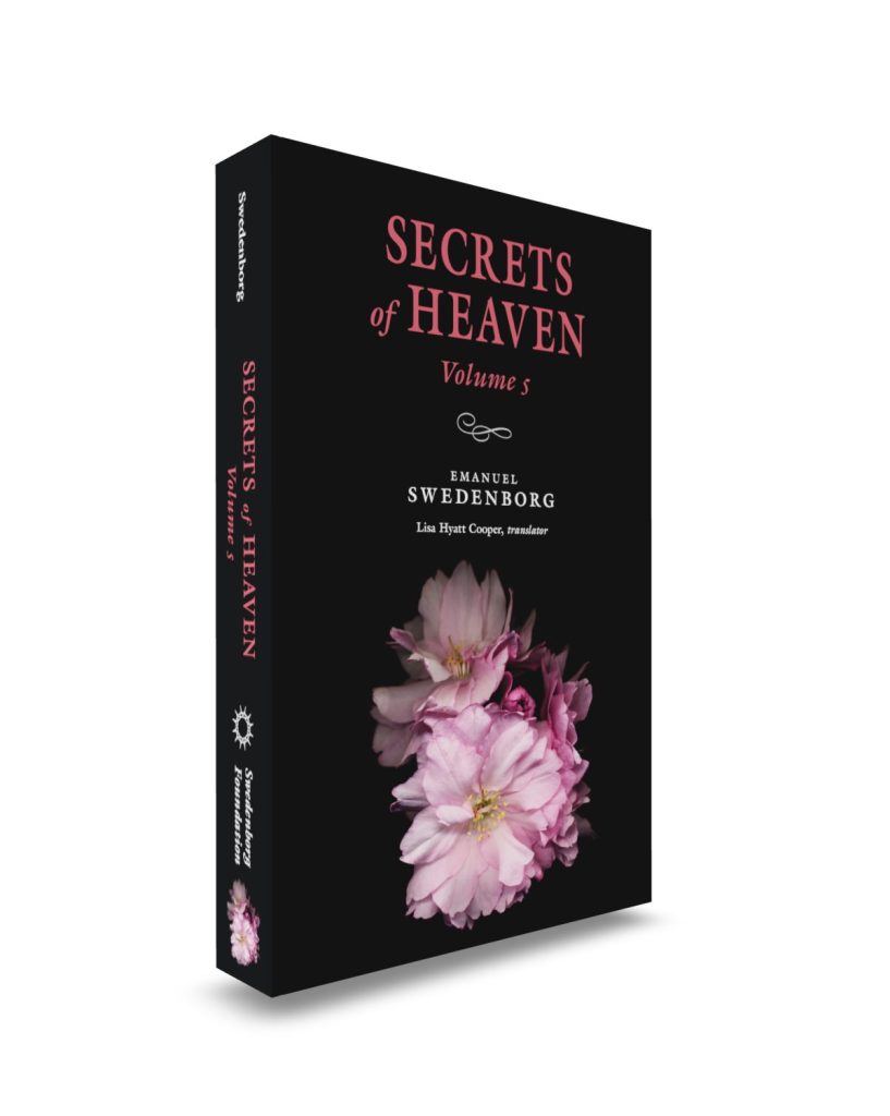 Mockup_SH5_Portable_Front - Swedenborg Foundation Secrets of Heaven vol. 5 - Portable New Century Edition - three-quarter view front