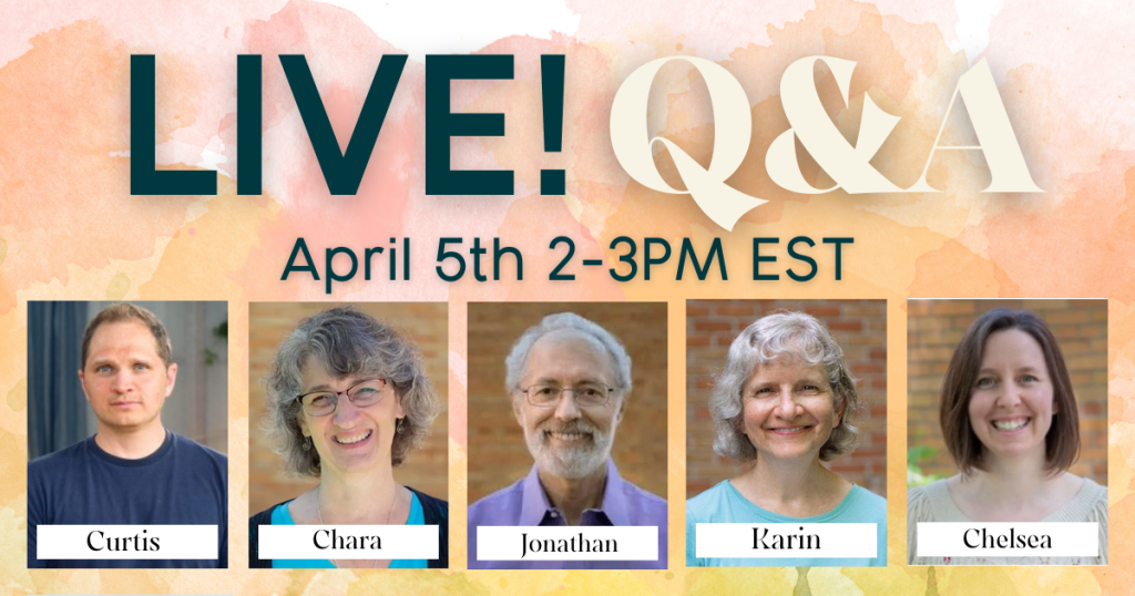 April LIVE Q&A